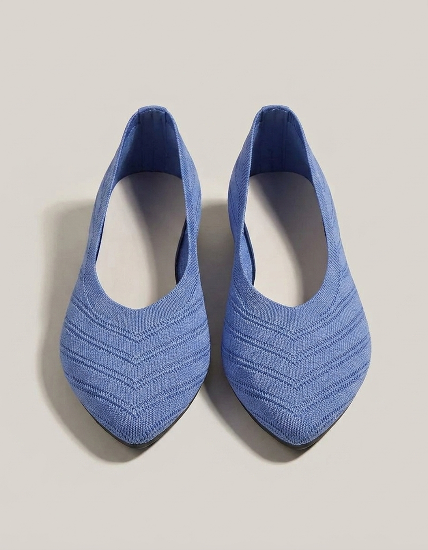 PLUXSTYLE::numise::womens-pointed-toe-ballet-footwear::pack-blue