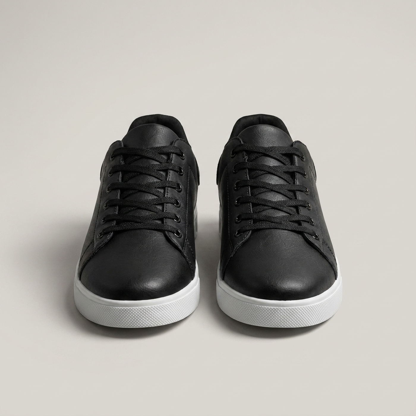 PLUXSTYLE::numise::mens-refined-everyday-sneakers::pack-black