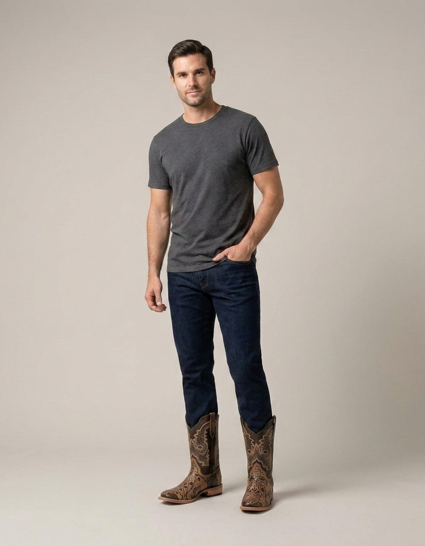 PLUXSTYLE::numise::royal-flush-cowboy-boots::zoom-out