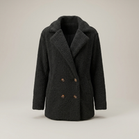 PLUXSTYLE::numise::womens-relaxed-double-breasted-parka::pack-black