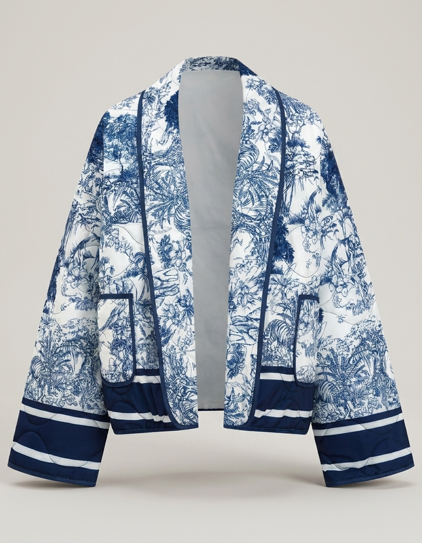 PLUXSTYLE::numise::aurielle-floral-parka::pack-blue