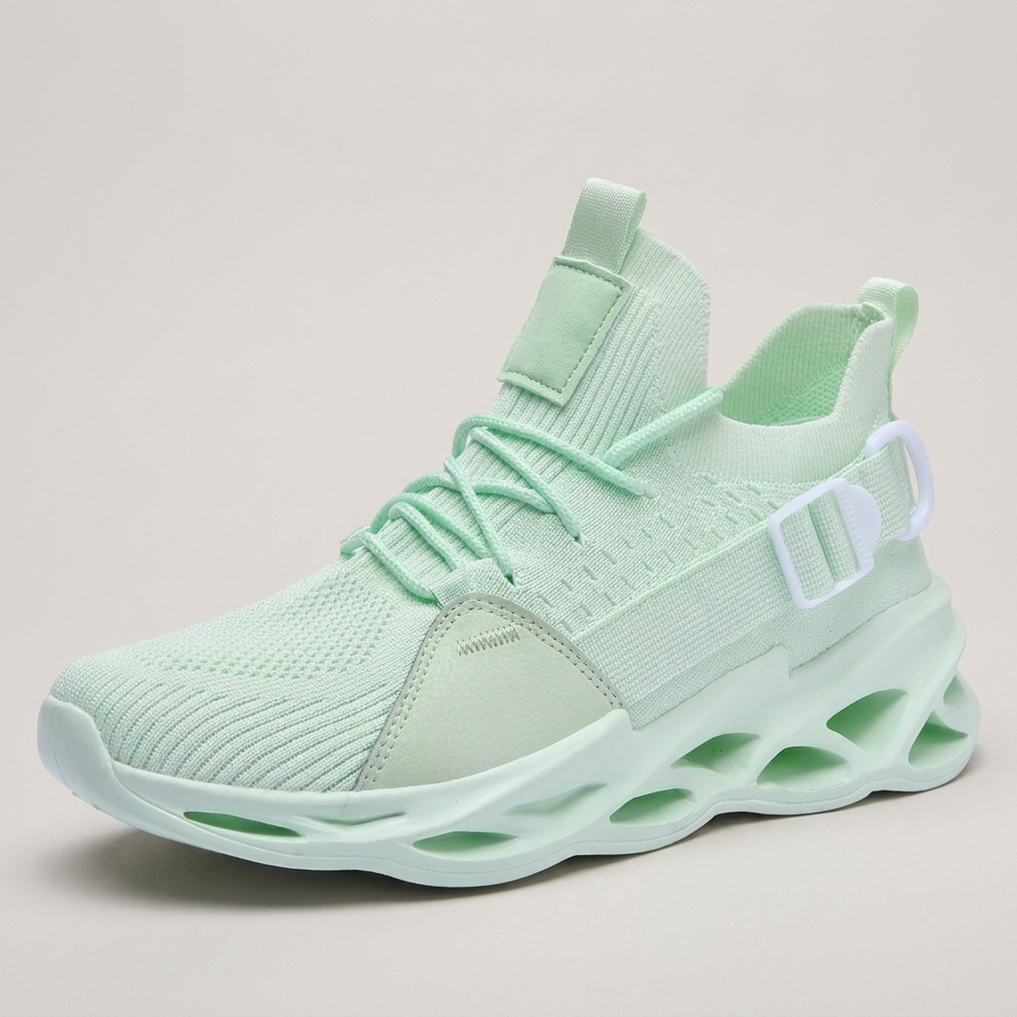 PLUXSTYLE::numise::mens-blade-sole-chunky-sneakers::closeup-hero