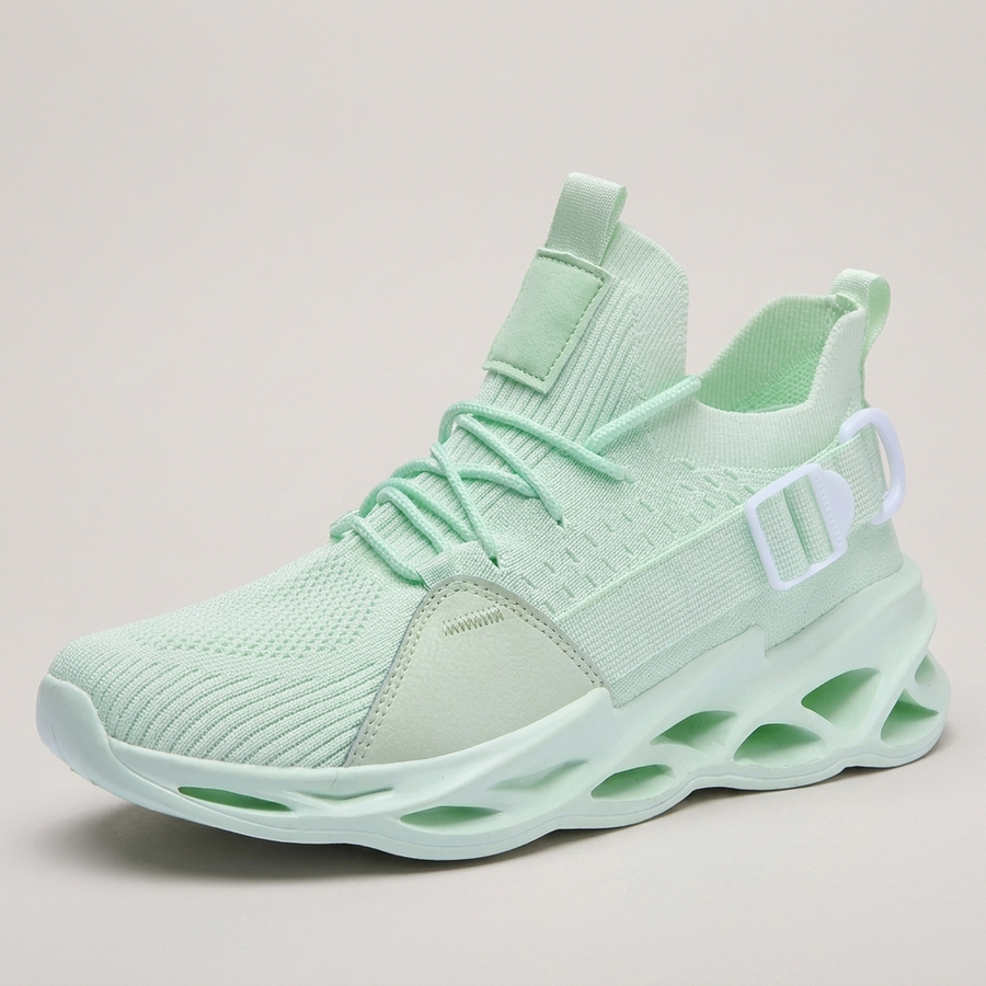 PLUXSTYLE::numise::mens-blade-sole-chunky-sneakers::closeup-hero