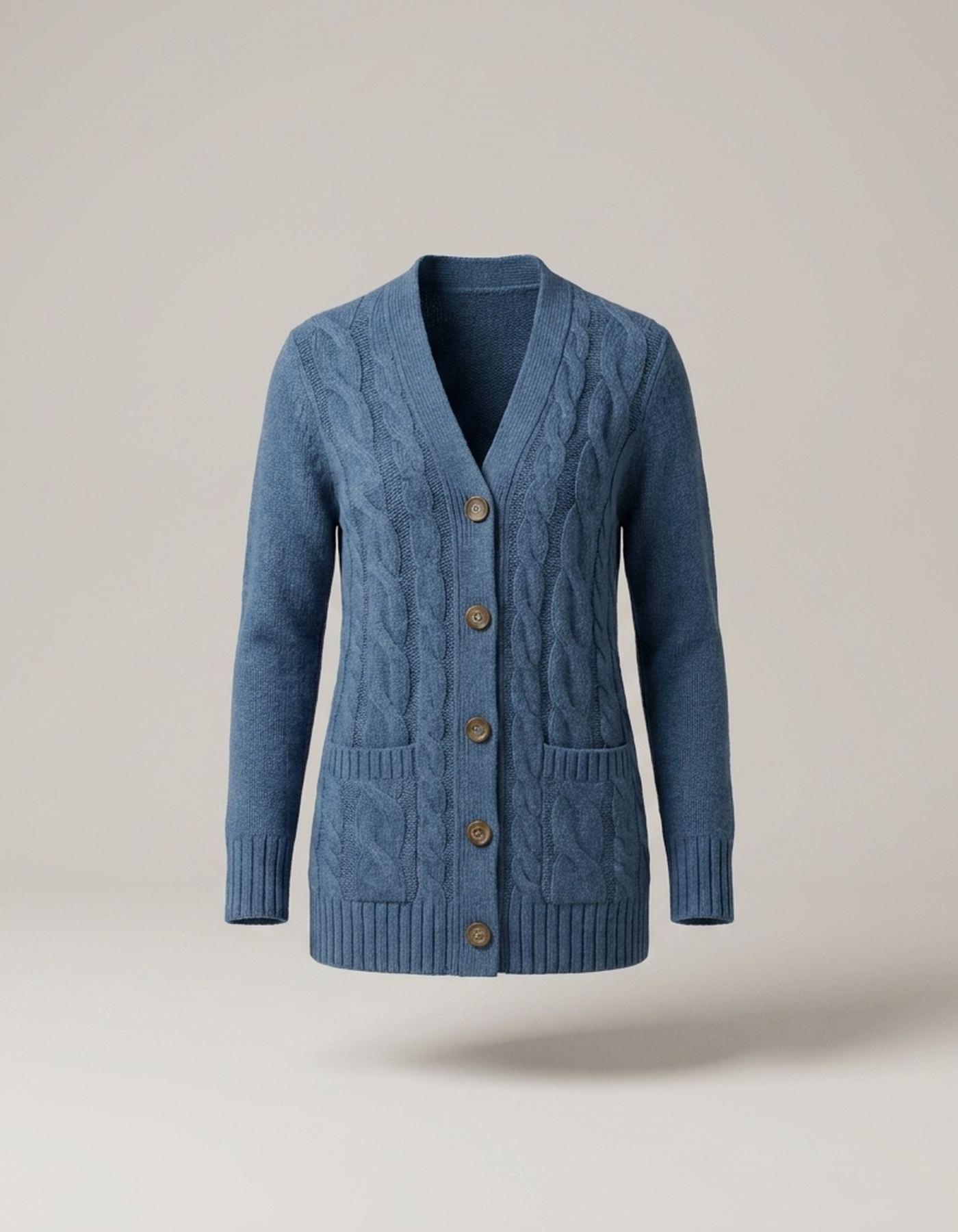 PLUXSTYLE::numise::bettina-cable-cardigan::pack-blue