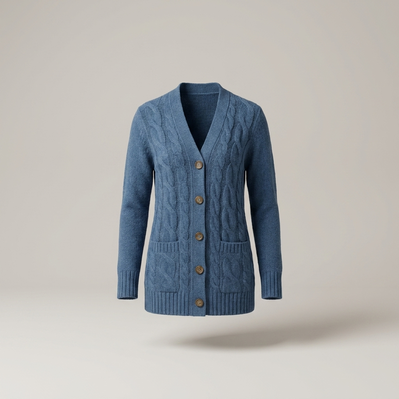 PLUXSTYLE::numise::bettina-cable-cardigan::pack-blue