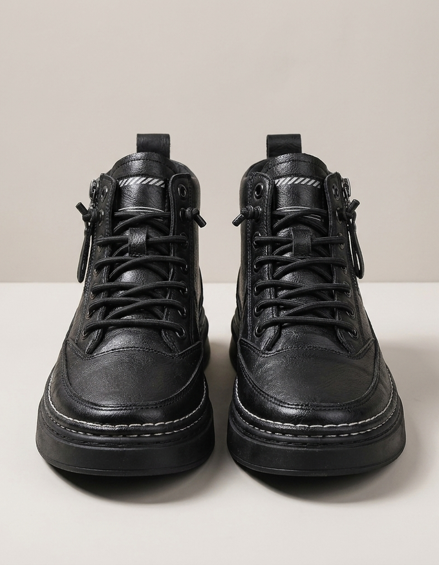 PLUXSTYLE::numise::mens-everyday-business-boots::pack-black