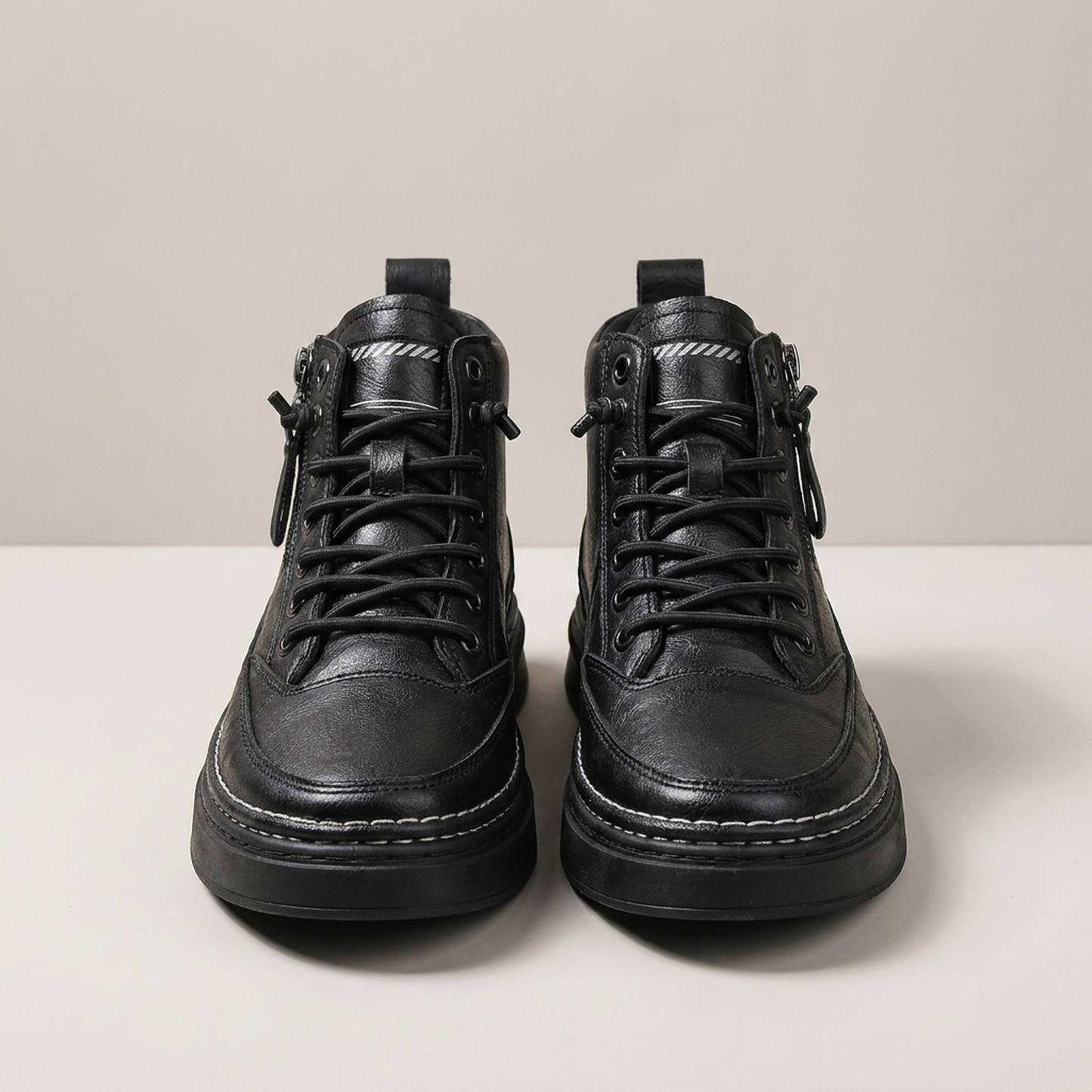 PLUXSTYLE::numise::mens-everyday-business-boots::pack-black