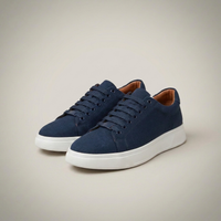 PLUXSTYLE::numise::mens-chunky-low-top-sneakers::closeup-detail