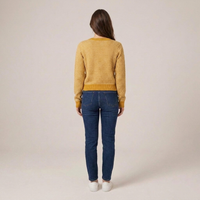 PLUXSTYLE::numise::amanda-button-front-cardigan::back