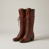 PLUXSTYLE::numise::anja-knee-high-table::pack-reddish-brown