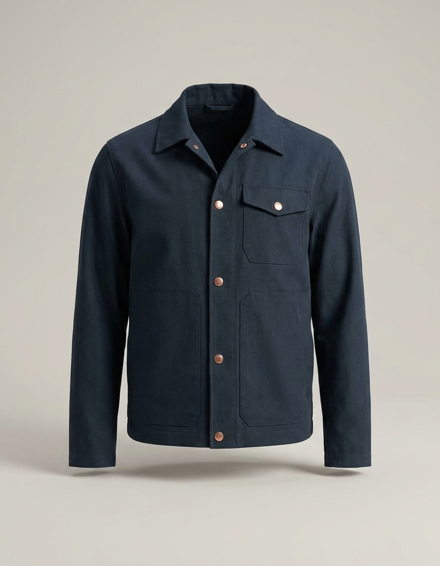 PLUXSTYLE::numise::mens-relaxed-button-down-parka::pack-blue