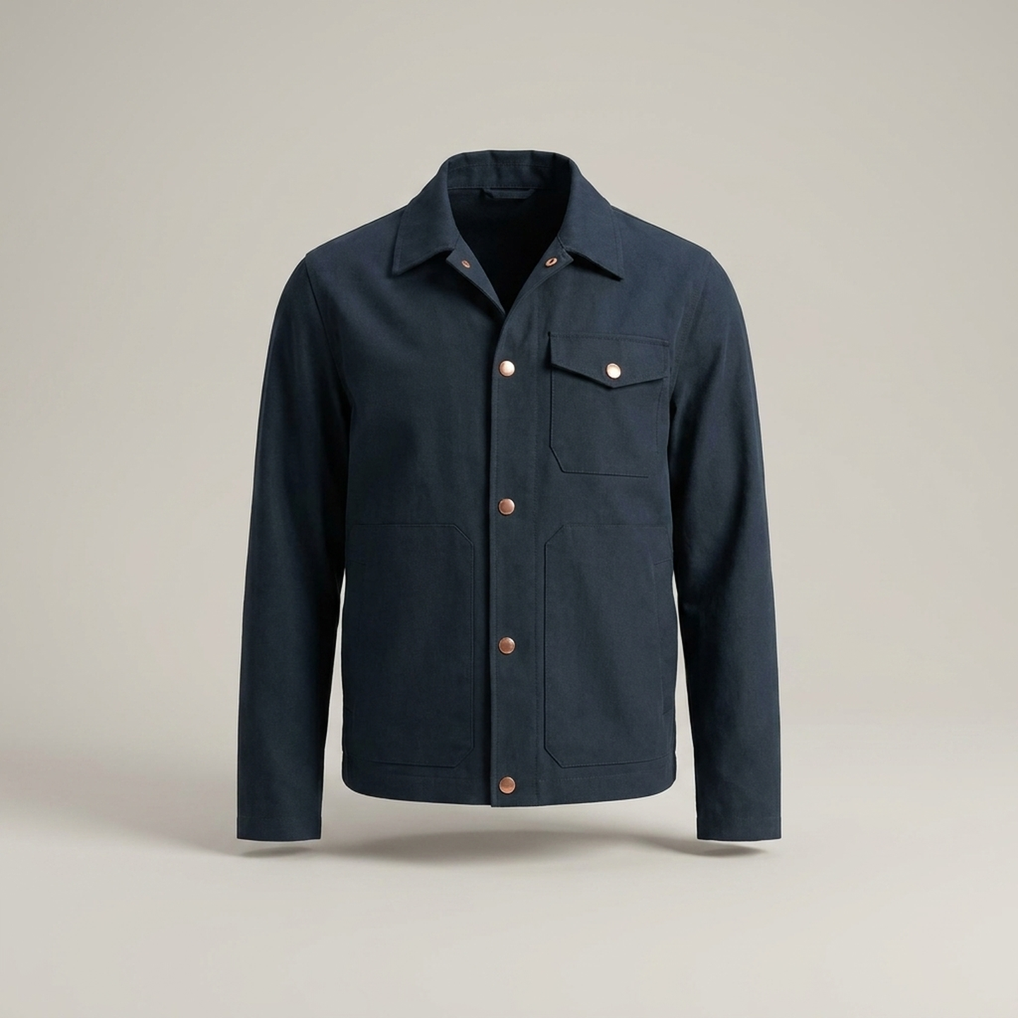 PLUXSTYLE::numise::mens-relaxed-button-down-parka::pack-blue