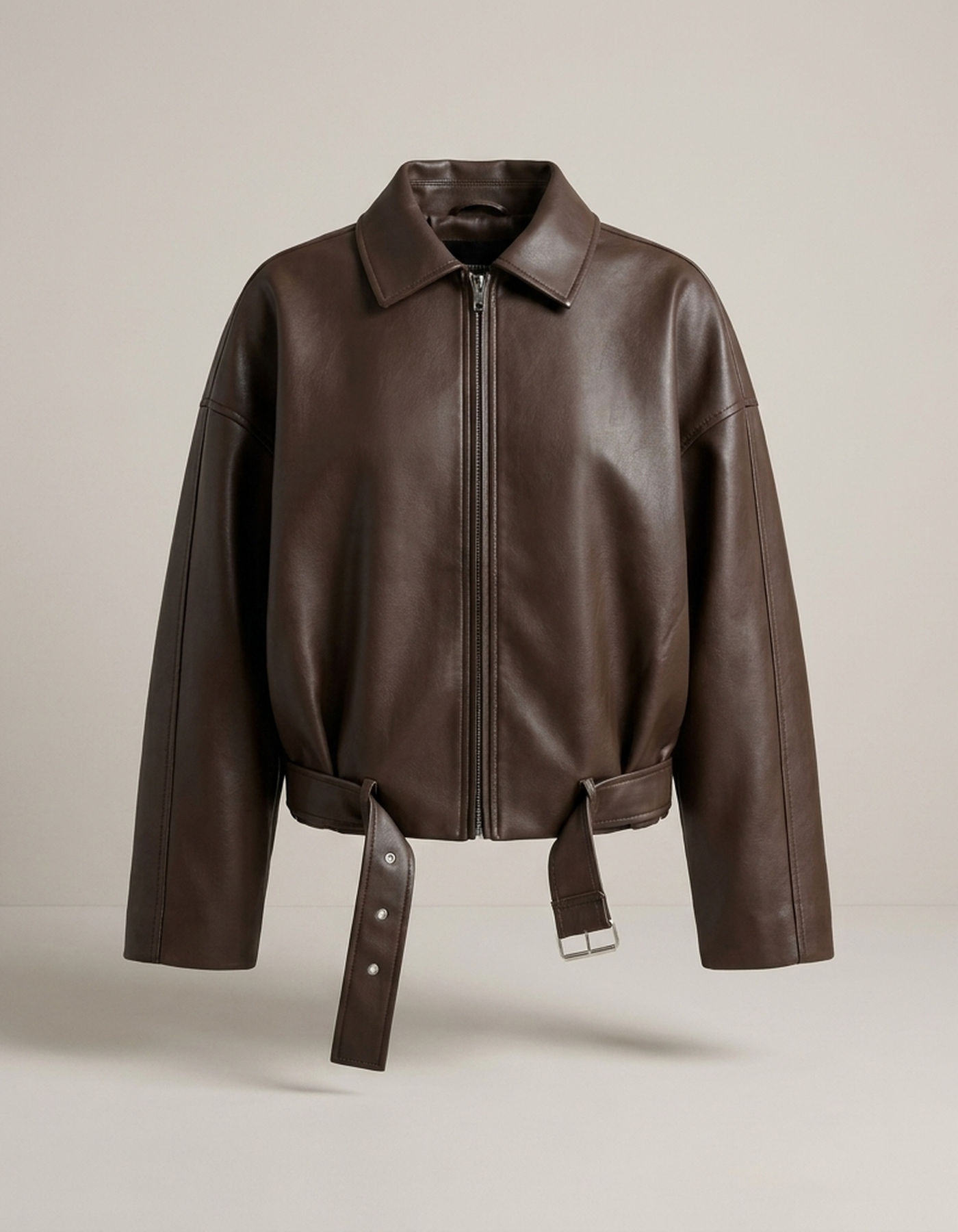 PLUXSTYLE::numise::celeste-structured-parka::pack-brown