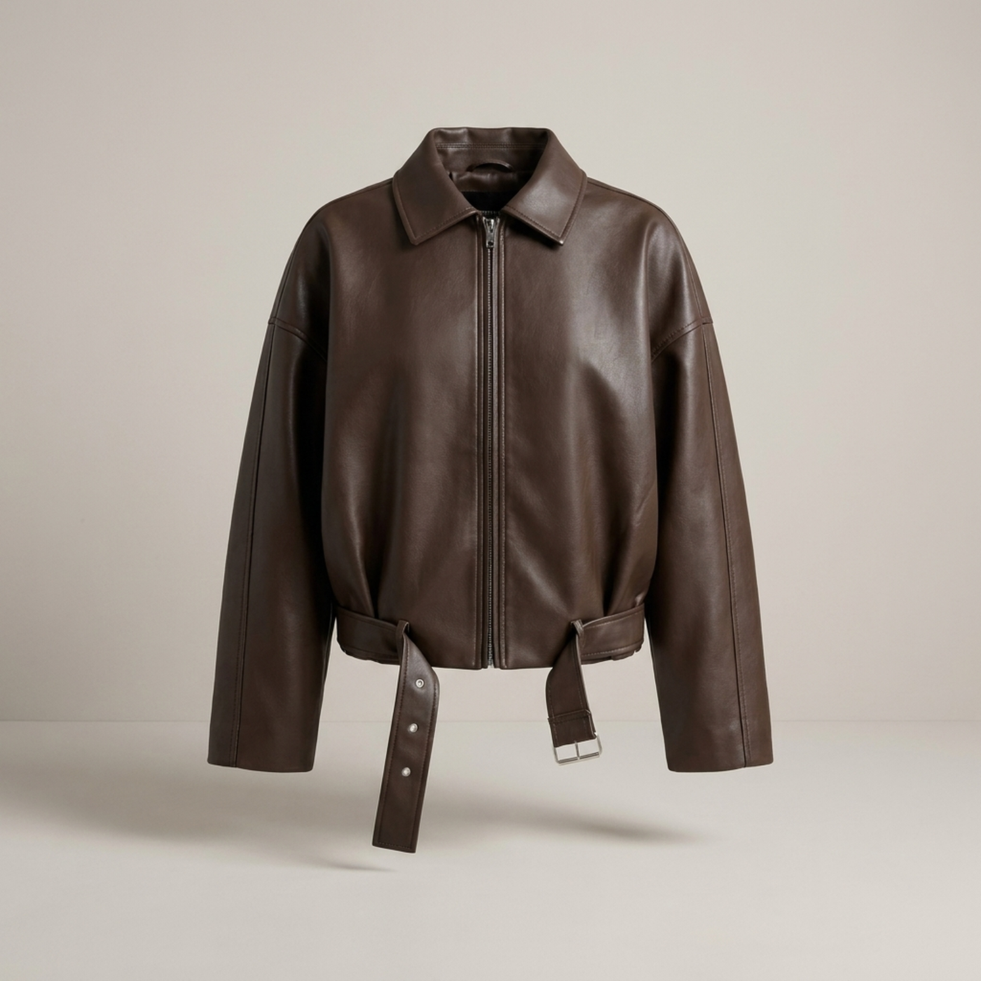 PLUXSTYLE::numise::celeste-structured-parka::pack-brown