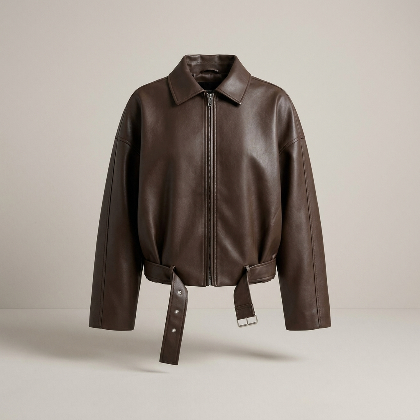 PLUXSTYLE::numise::celeste-structured-parka::pack-brown