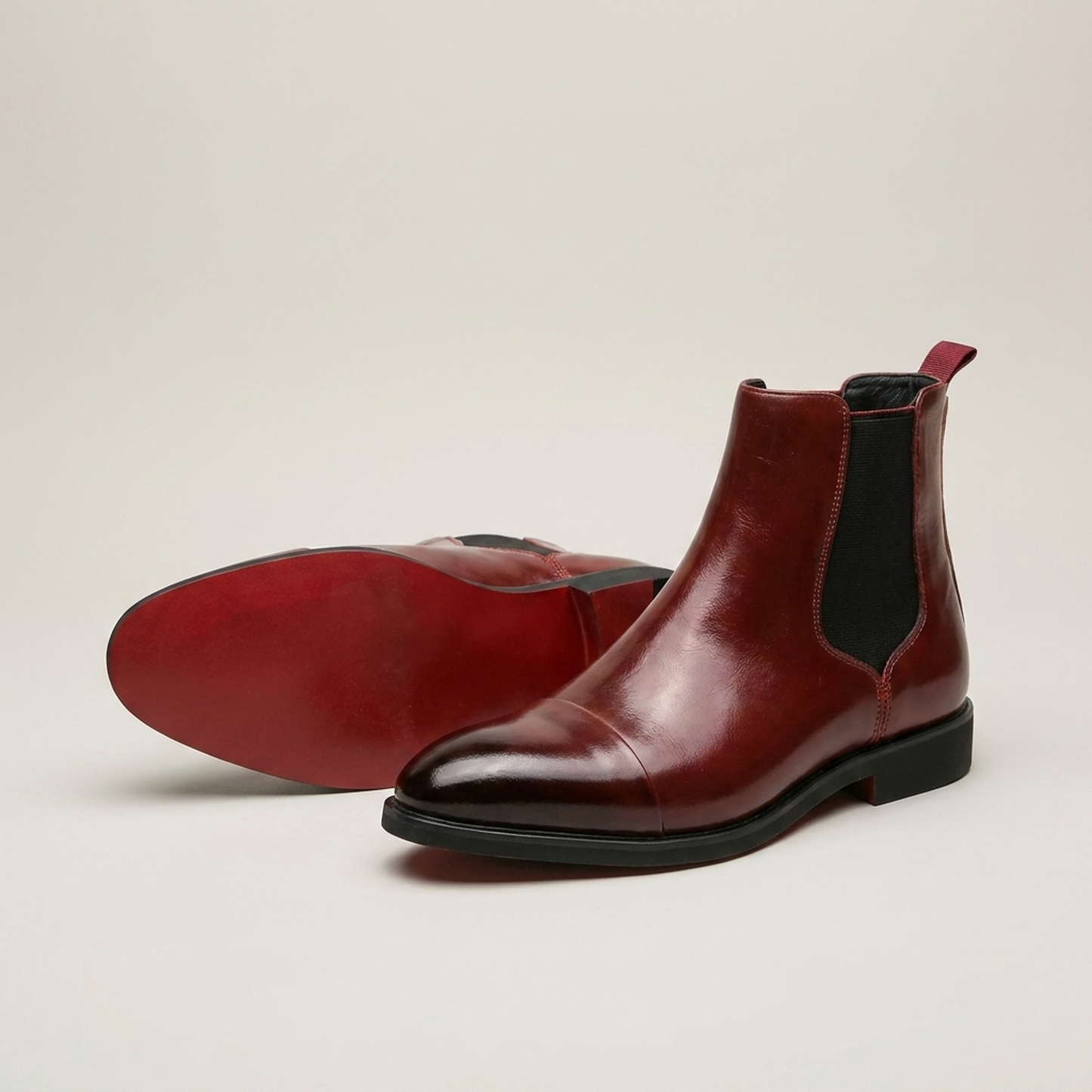 PLUXSTYLE::numise::mens-pointed-toe-chelsea-boots-2::pack-red