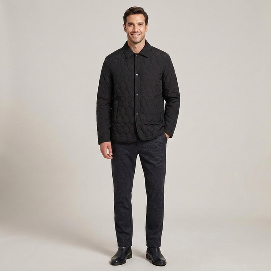 PLUXSTYLE::numise::mens-diamond-quilted-parka-1::front