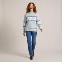 PLUXSTYLE::numise::angela-fair-isle-sweater::front