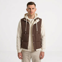 Everett | Men's Winter Quilted Vest with Pockets