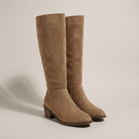 PLUXSTYLE::numise::cosette-wide-calf-knee-high-boots::pack-brown