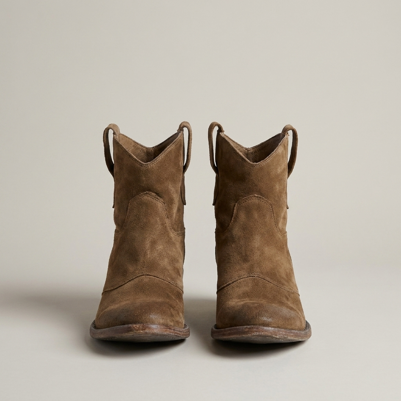 PLUXSTYLE::numise::alessia-western-ankle-boots::pack-brown
