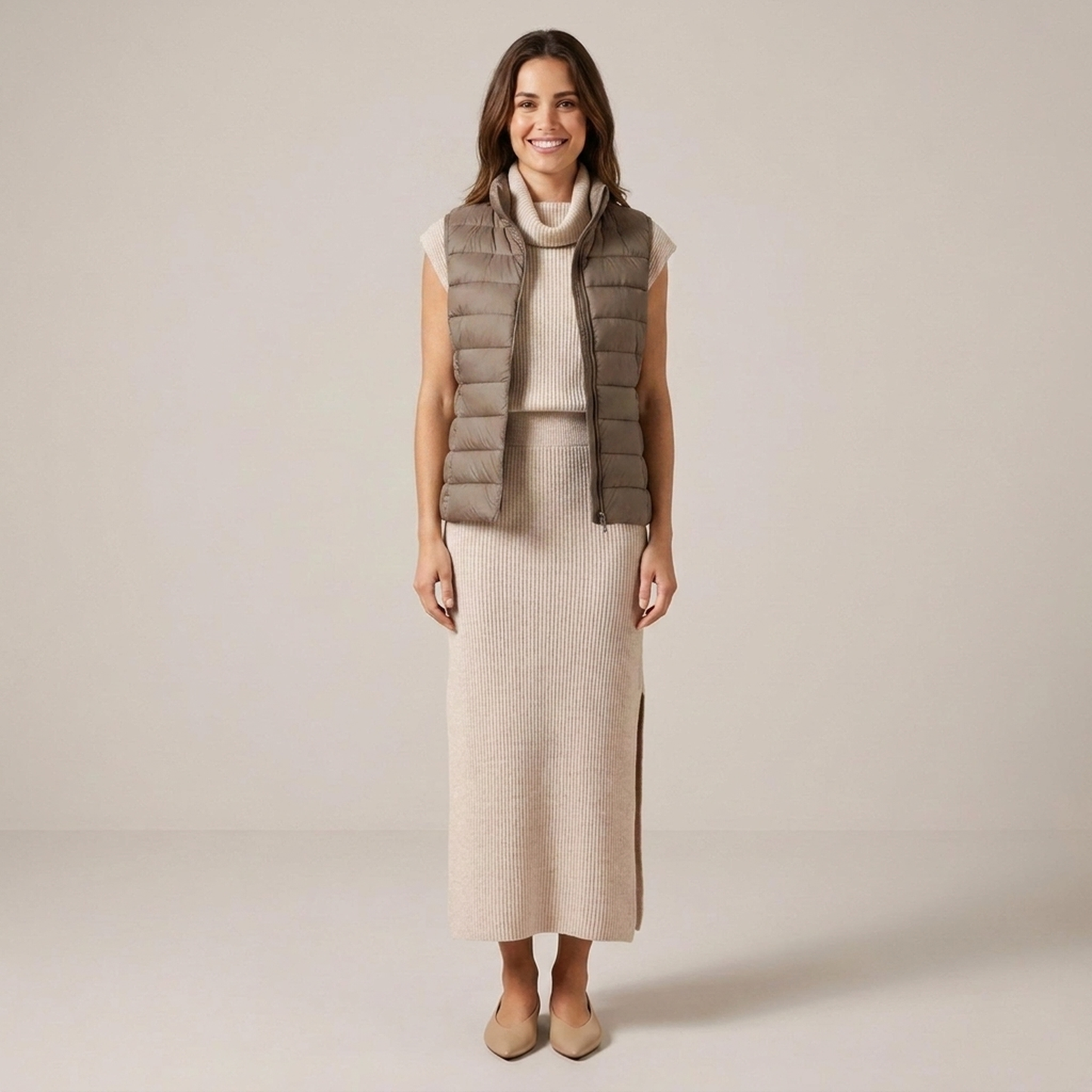 PLUXSTYLE::numise::belgrave-slim-fit-puffer-vest::front