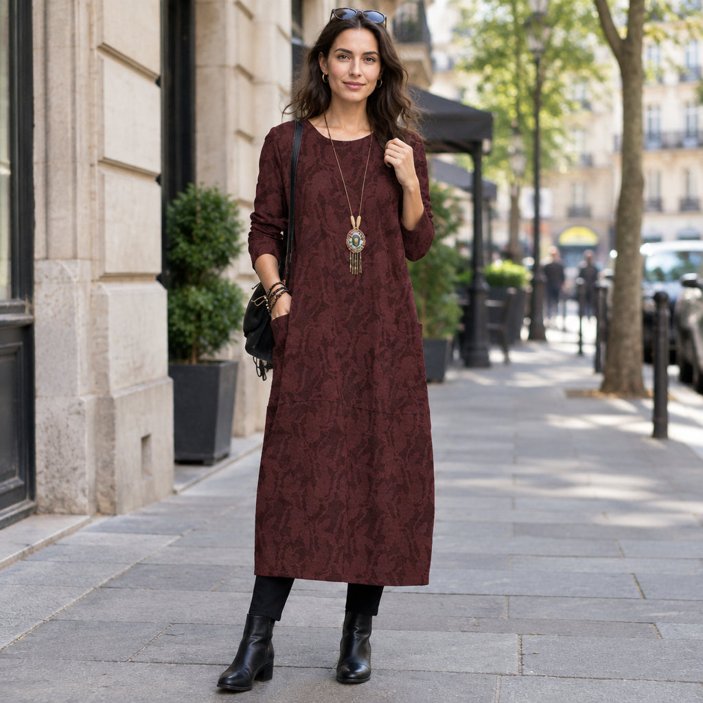 Relaxed Pocket Maxi Dress