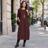 Relaxed Pocket Maxi Dress