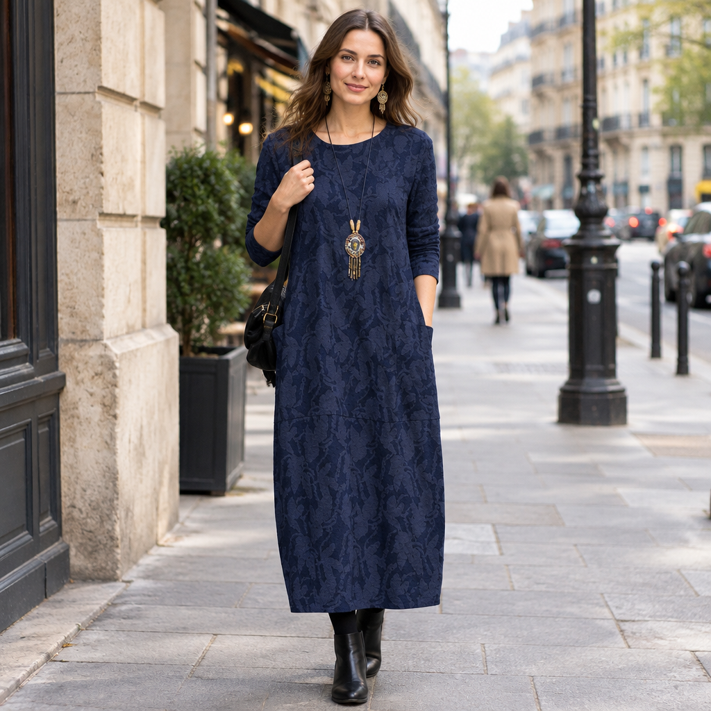Relaxed Pocket Maxi Dress