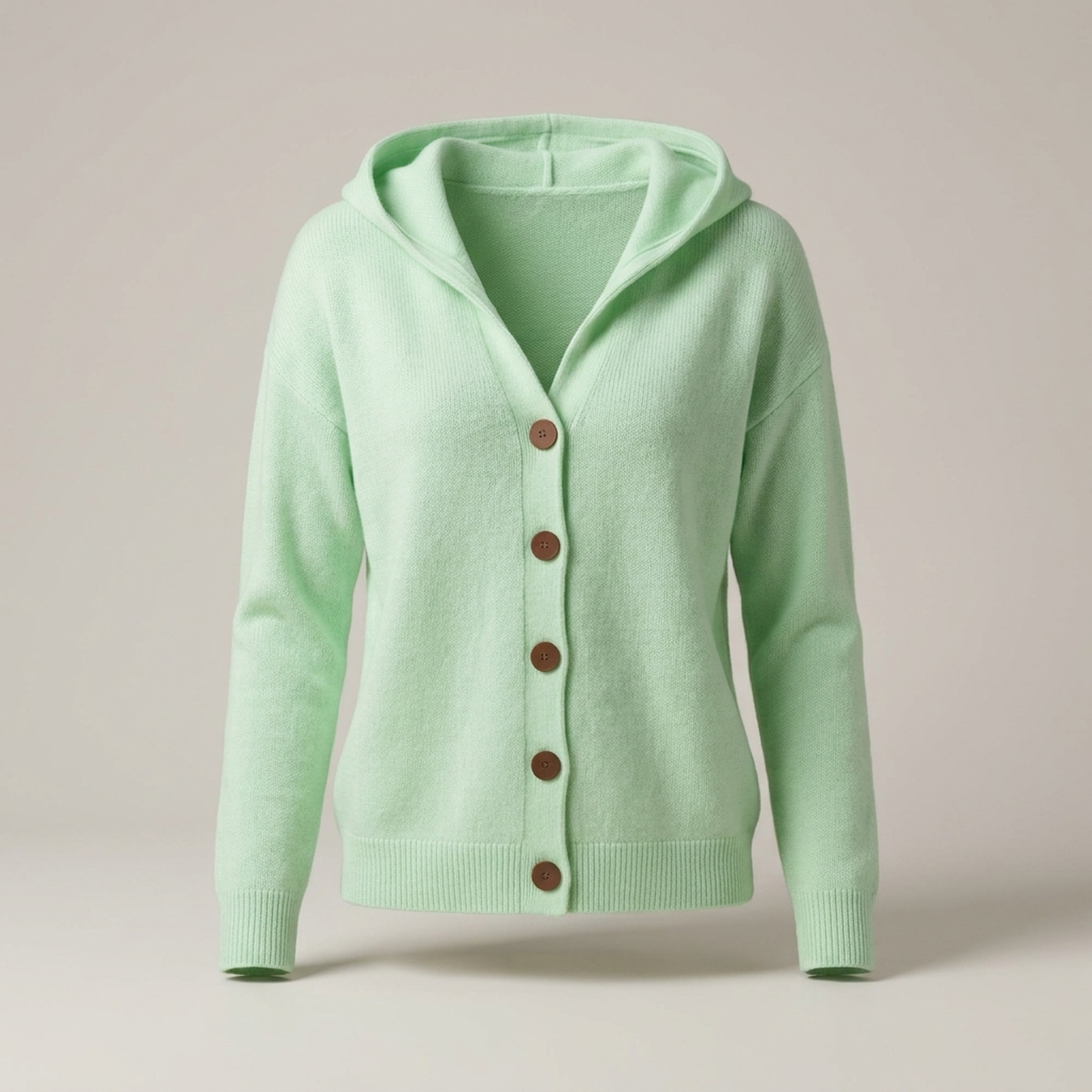 PLUXSTYLE::numise::aliva-relaxed-longline-cardigan::pack-green