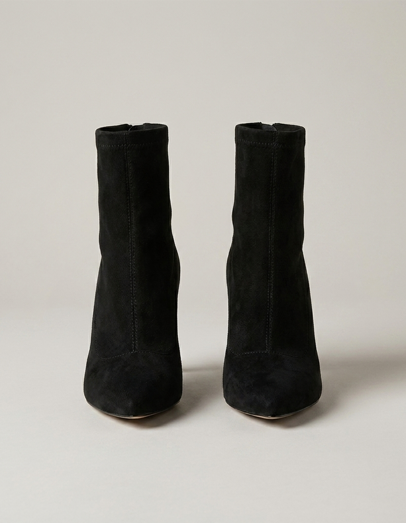 PLUXSTYLE::numise::womens-everyday-zip-ankle-boots::pack-black