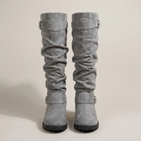 PLUXSTYLE::numise::alicia-slouchy-knee-high-boots::pack-light-grey