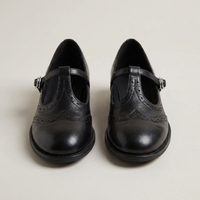 PLUXSTYLE::numise::open-brogue-mary-jane-shoes::pack-black
