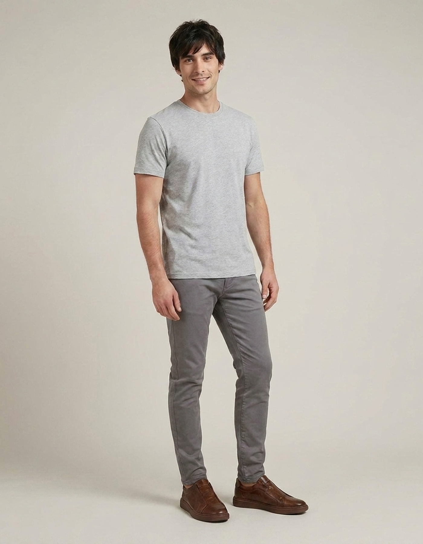PLUXSTYLE::numise::mens-ridged-sole-slip-on-sneakers::zoom-out