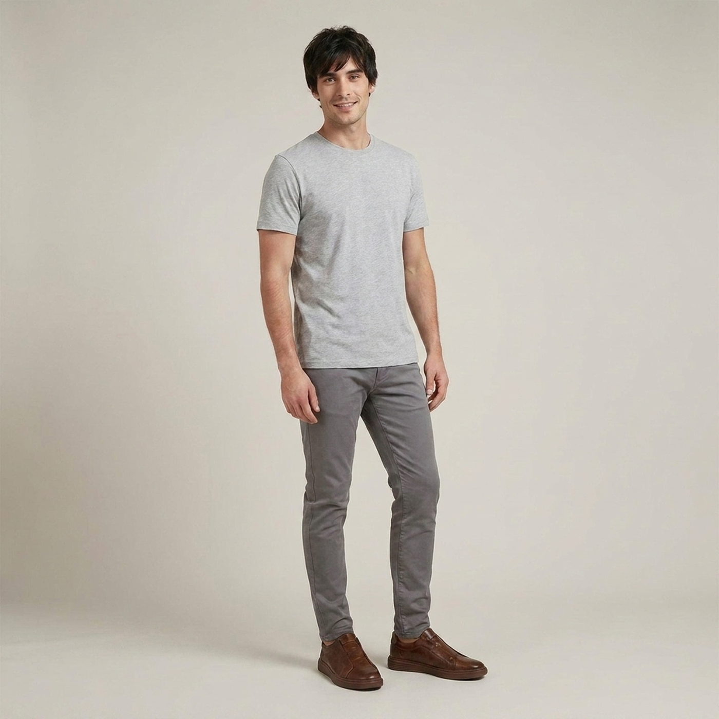 PLUXSTYLE::numise::mens-ridged-sole-slip-on-sneakers::zoom-out