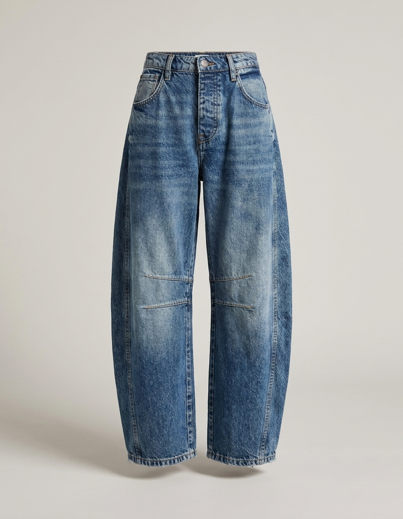 PLUXSTYLE::numise::amelia-high-waist-barrel-leg-jeans::pack-dark-blue