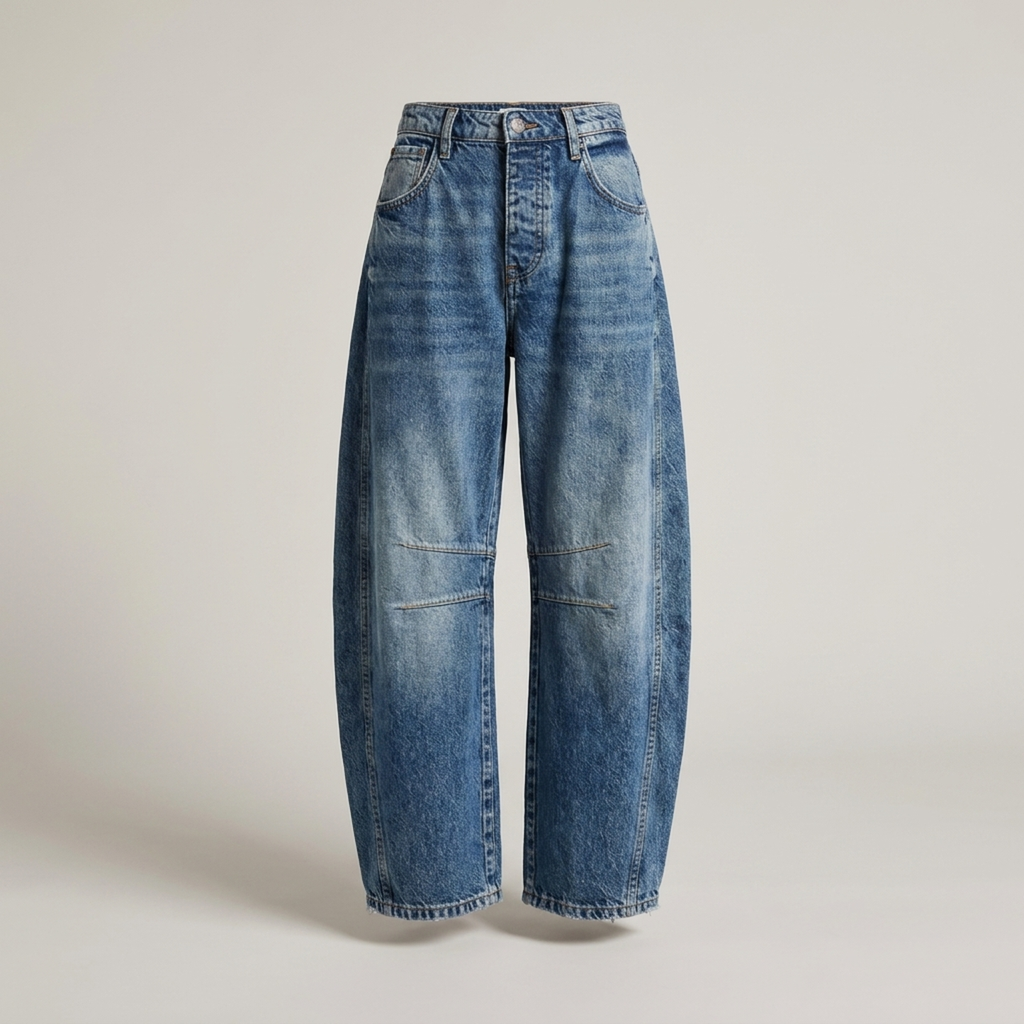 PLUXSTYLE::numise::amelia-high-waist-barrel-leg-jeans::pack-dark-blue