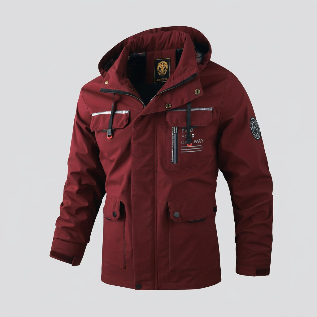 Waterproof Winter Jacket With Hood