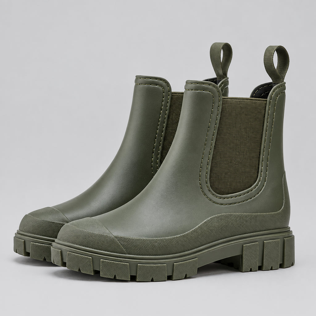 Waterproof Slip-On Chelsea Boots