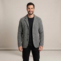 PLUXSTYLE::numise::adrian-regular-fit-cardigan::front