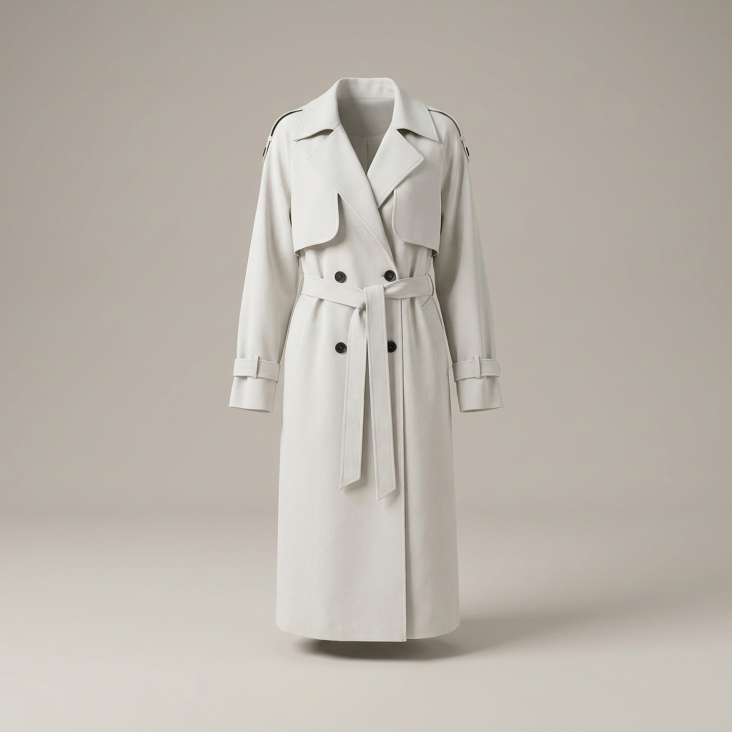 PLUXSTYLE::numise::relaxed-belted-parka::pack-white