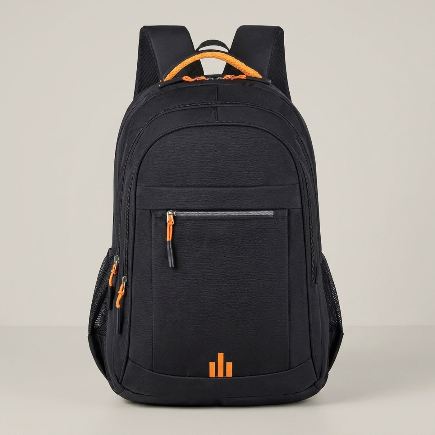 PLUXSTYLE::numise::mens-weatherproof-commuter-backpack::pack-orange