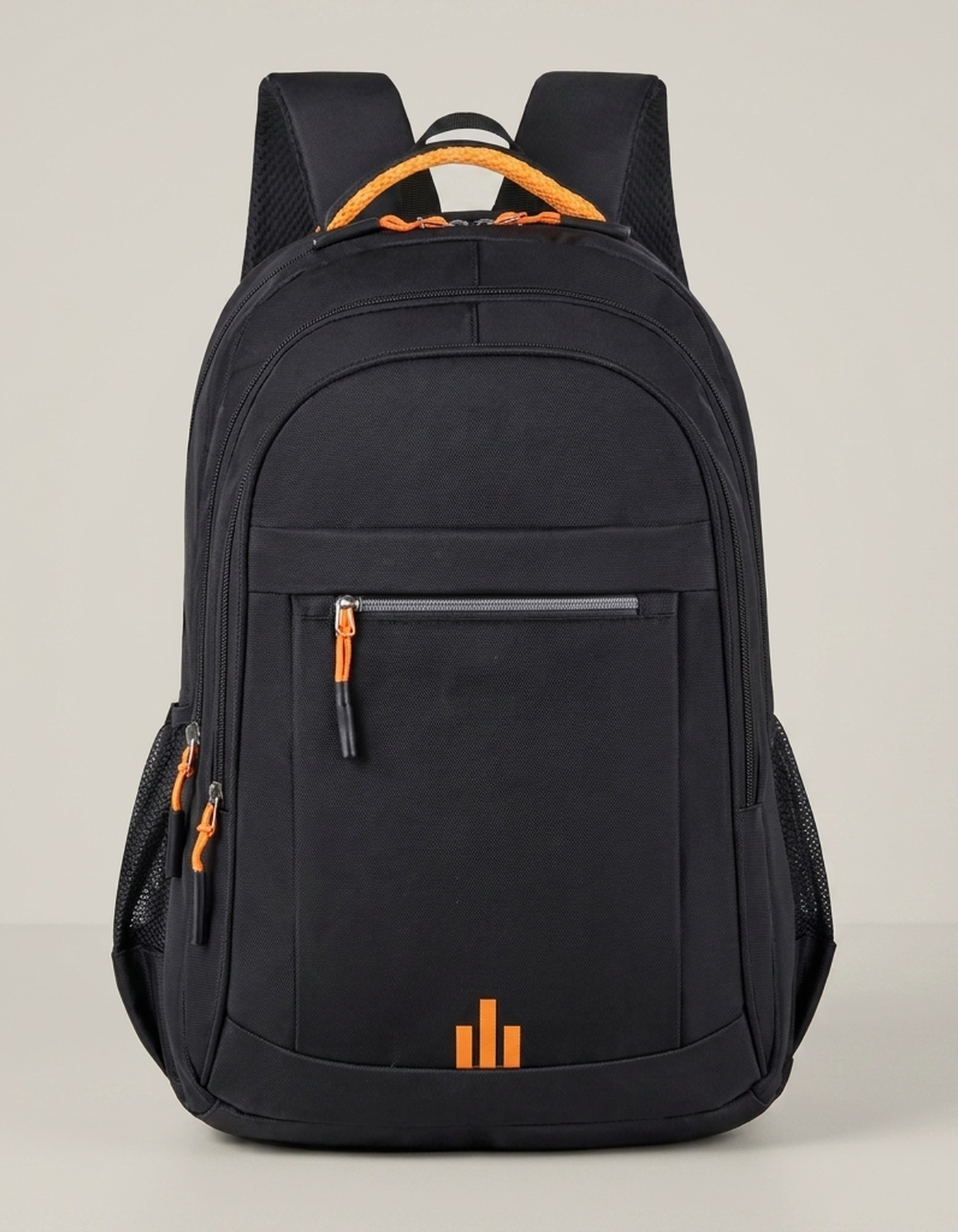 PLUXSTYLE::numise::mens-weatherproof-commuter-backpack::pack-orange