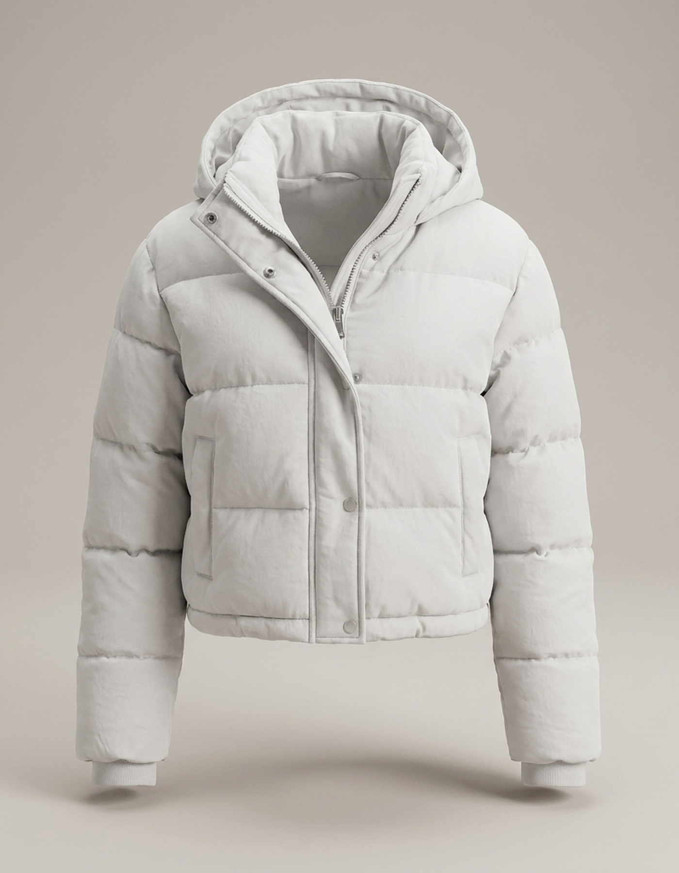 PLUXSTYLE::numise::arielle-cropped-hooded-parka::pack-white