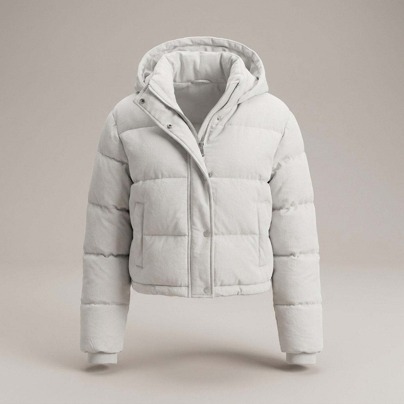 PLUXSTYLE::numise::arielle-cropped-hooded-parka::pack-white