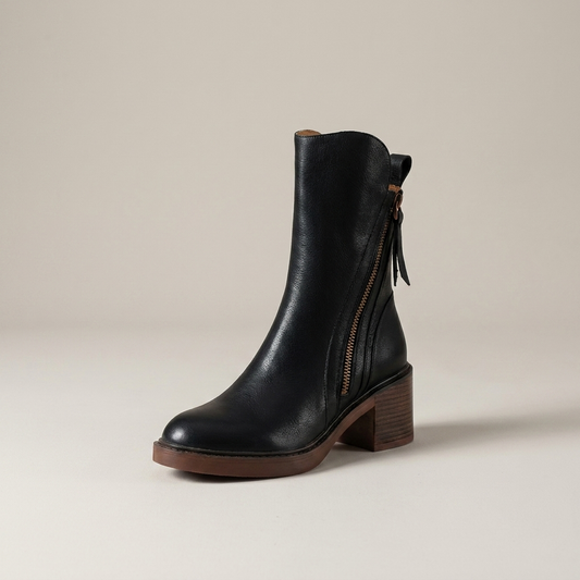 PLUXSTYLE::numise::alina-timeless-ankle-boots::closeup-hero