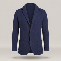 PLUXSTYLE::numise::adrian-regular-fit-cardigan::pack-blue