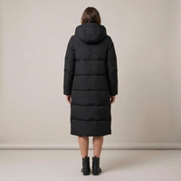PLUXSTYLE::numise::abigail-longline-hooded-parka::back