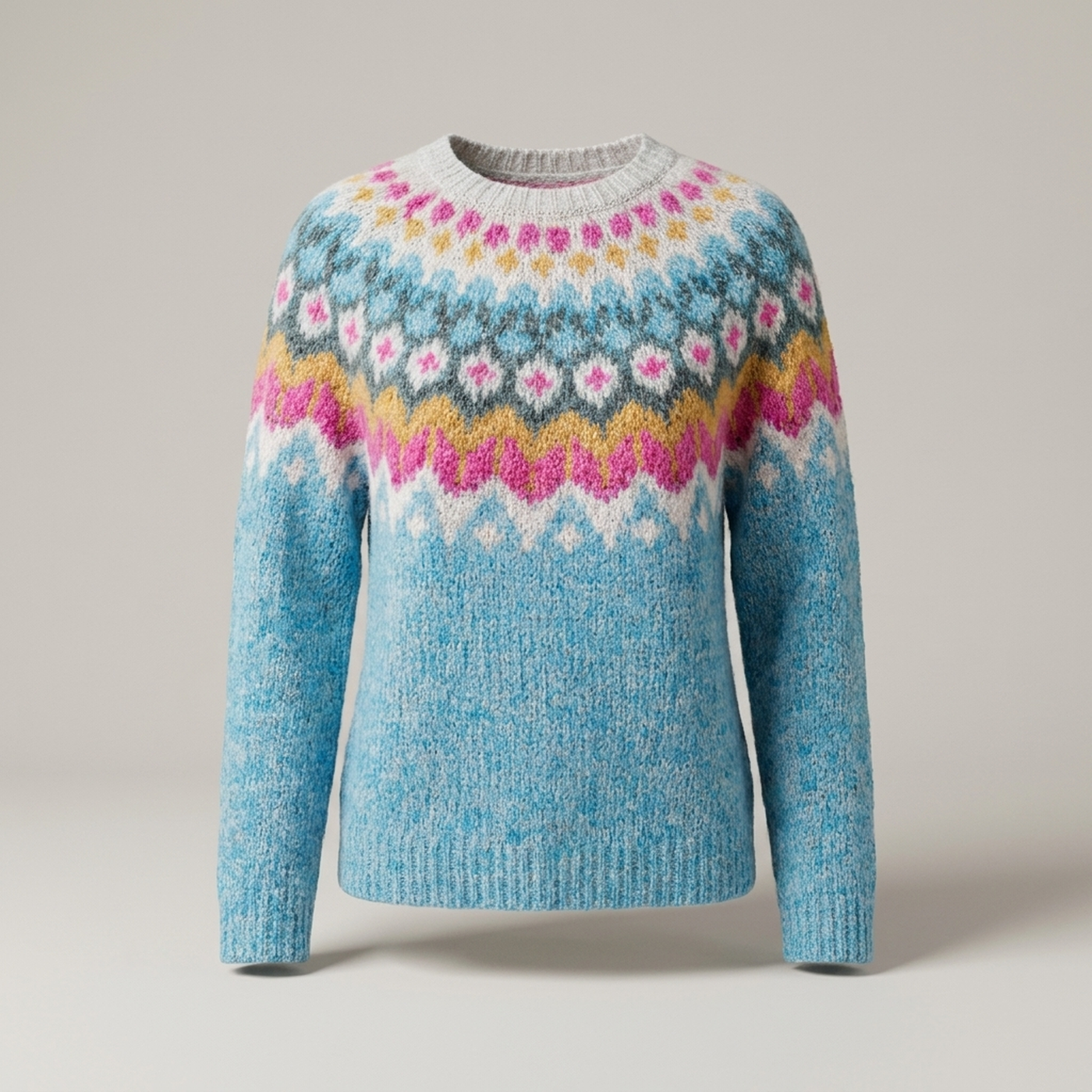 PLUXSTYLE::numise::evelina-relaxed-fit-sweater::pack-light-blue