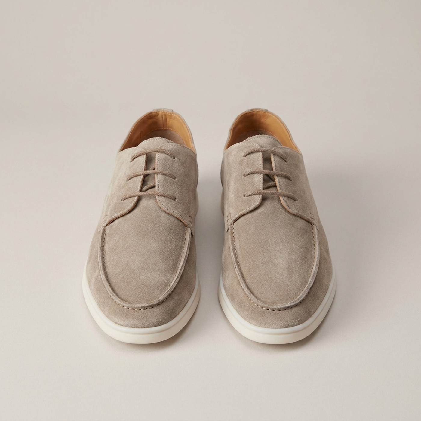 PLUXSTYLE::numise::mens-flexible-sole-walking-footwear::pack-beige